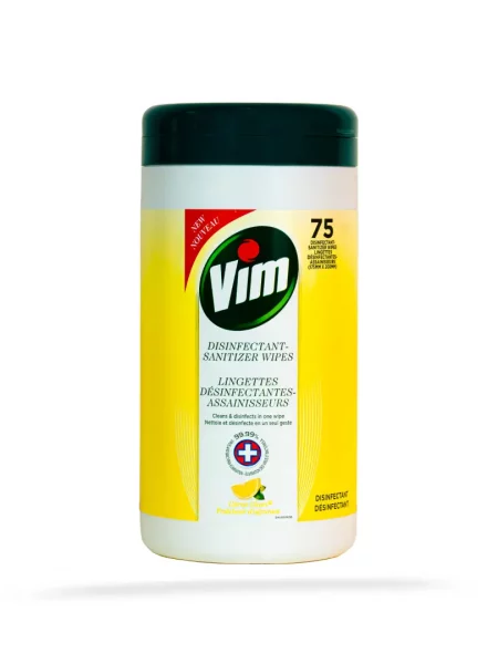 مناديل مبللة معقمة من فيم ، برائحة الليمون