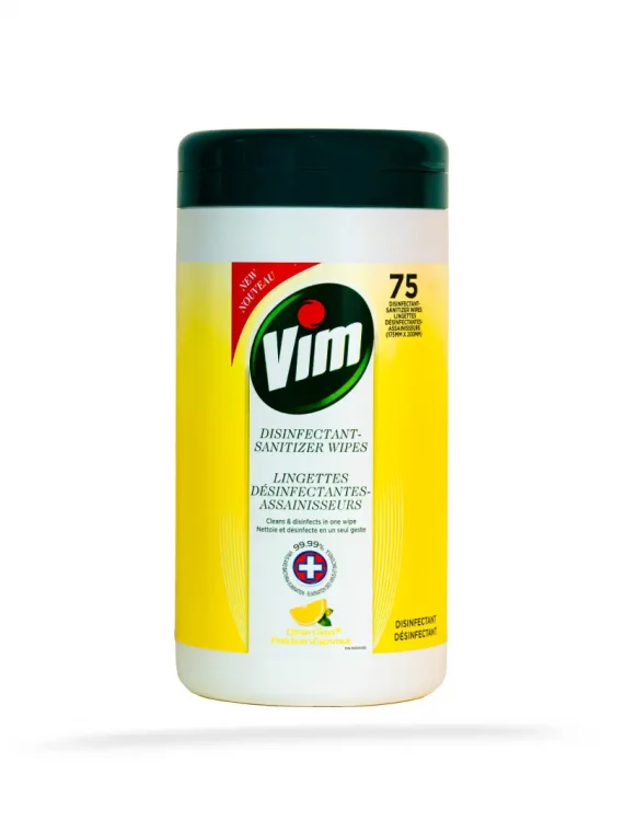 مناديل مبللة معقمة من فيم ، برائحة الليمون